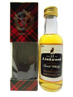 Linkwood Single Highland Malt Miniature 15 Year Old