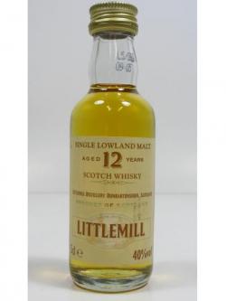 Littlemill Silent Lowland Single Malt Miniature 12 Year Old