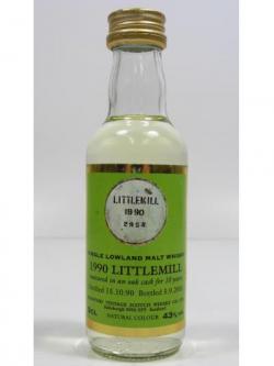 Littlemill Silent Lowland Single Malt Miniature 1990 10 Year Old