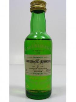 Loch Lomond Highland Single Malt Miniature 1985 9 Year Old