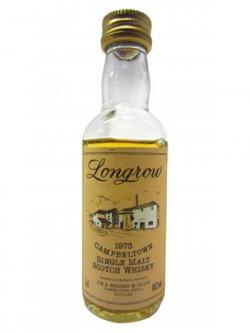 Longrow Campbeltown Single Malt Miniature 1973