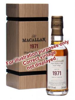 Macallan 1989 Miniature / 21 Year Old Speyside Whisky
