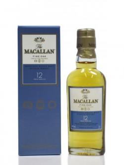 Macallan Fine Oak Miniature 12 Year Old