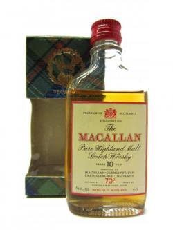 Macallan Pure Highland Malt Miniature 10 Year Old 3700