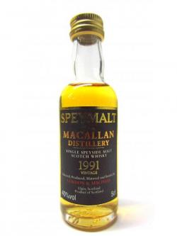 Macallan Speymalt Miniature 1991