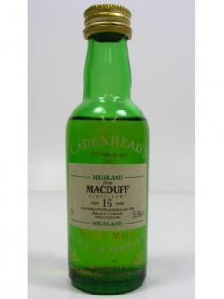 Macduff Single Highland Malt Miniature 1978 16 Year Old