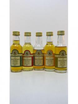 Multiple Distillery Packs 5 X Macleod S Miniatures Set