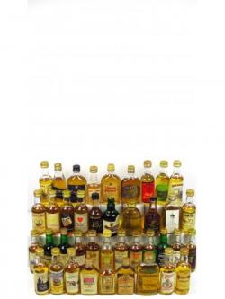 Multiple Distillery Packs A Selection Of 40 X Various Whisky Miniatures