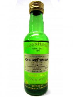 North Port Silent Cadenheads Miniature 1976 17 Year Old