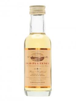 Old Pulteney 8 Year Old Miniature / Gordon& Macphail Highland Whisky