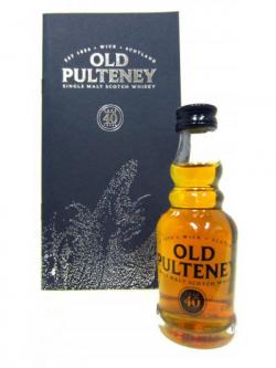 Old Pulteney Single Malt Scotch Miniature 40 Year Old