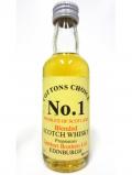 A bottle of Other Blended Malts Cottons Choice Miniature