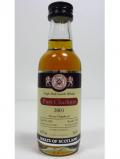 A bottle of Port Charlotte Malts Of Scotland Miniature 2001 8 Year Old