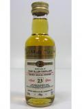 A bottle of Port Ellen Silent Old Ballantruan Miniature 23 Year Old