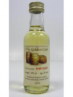 Port Ellen Silent The Golden Cask Miniature 25 Year Old