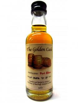 Port Ellen Silent The Golden Cask Miniature 27 Year Old