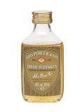A bottle of Powers Miniature Blended Irish Whiskey Miniature