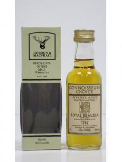 Royal Brackla Connoisseurs Choice Miniature 1974