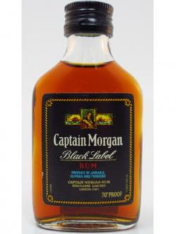 Rum Captain Morgan Black Label Miniature