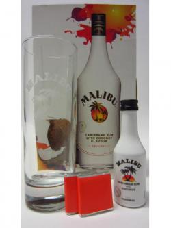 Rum Malibu Miniature Glass Gift Set