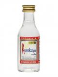 A bottle of Russkaya Vodka / Miniature