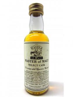 Secret Speyside Master Of Malt Select Cask Miniature 12 Year Old