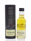 A bottle of Stronachie Silent Single Highland Malt Miniature 12 Year Old