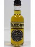 A bottle of Tamdhu Silent Speyside Single Malt Miniature 10 Year Old 1645