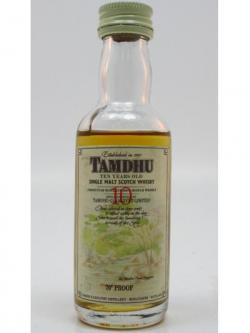 Tamdhu Speyside Single Malt Miniature 10 Year Old