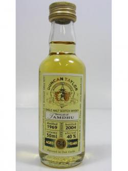 Tamdhu Speyside Single Malt Miniature 1969 34 Year Old