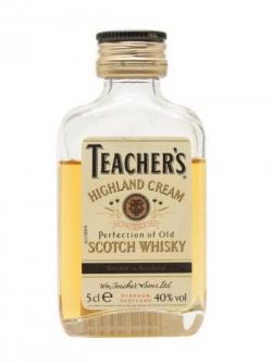 Teacher's Highland Cream Miniature Blended Scotch Whisky