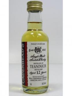 Teaninich Campbeltown Single Malt Miniature 12 Year Old