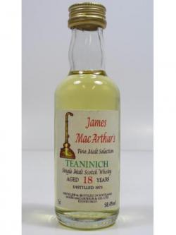 Teaninich Fine Malt Selection Miniature 1973 18 Year Old