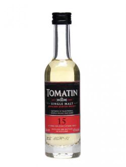 Tomatin 15 Year Old Miniature