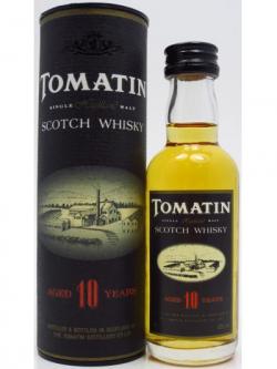 Tomatin Highland Single Malt Miniature 10 Year Old