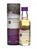 A bottle of Tomintoul 10 Year Old Miniature