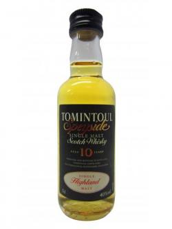 Tomintoul Speyside Single Malt Miniature 10 Year Old 3789