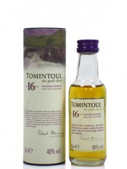 Tomintoul Speyside Single Malt Miniature 16 Year Old