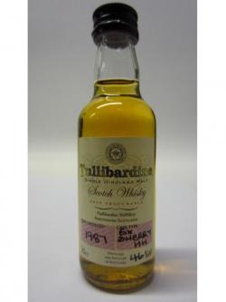 Tullibardine Single Highland Malt Miniature 1987