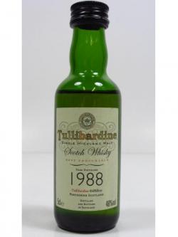 Tullibardine Single Highland Malt Miniature 1988