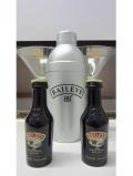 A bottle of Whisky Liqueur Baileys Cocktail Gift Set
