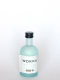 A bottle of Wokka Vodka Liqueur Miniature