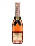 A bottle of Moët & Chandon Nectar Imperial Rose / Pink Champagne