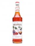 A bottle of Monin Fig Syrup