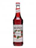A bottle of Monin Framboise (Raspbery) Syrup
