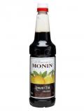 A bottle of Monin Lemon Tea Concentrate / 100cl