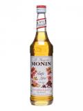 A bottle of Monin Maple Spice