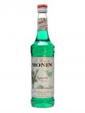 A bottle of Monin Romarin (Rosemary) Syrup