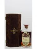 A bottle of Mortlach Speyside Single Malt 1936 50 Year Old