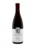 A bottle of Mount Jefferson Pinot Noir / Cristom 2013